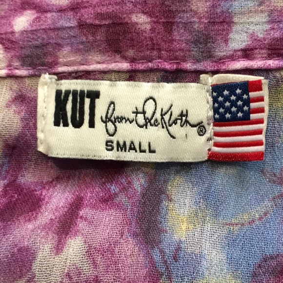 Kut from the Kloth ButtonUp Blouse Size S - Picture 4 of 9